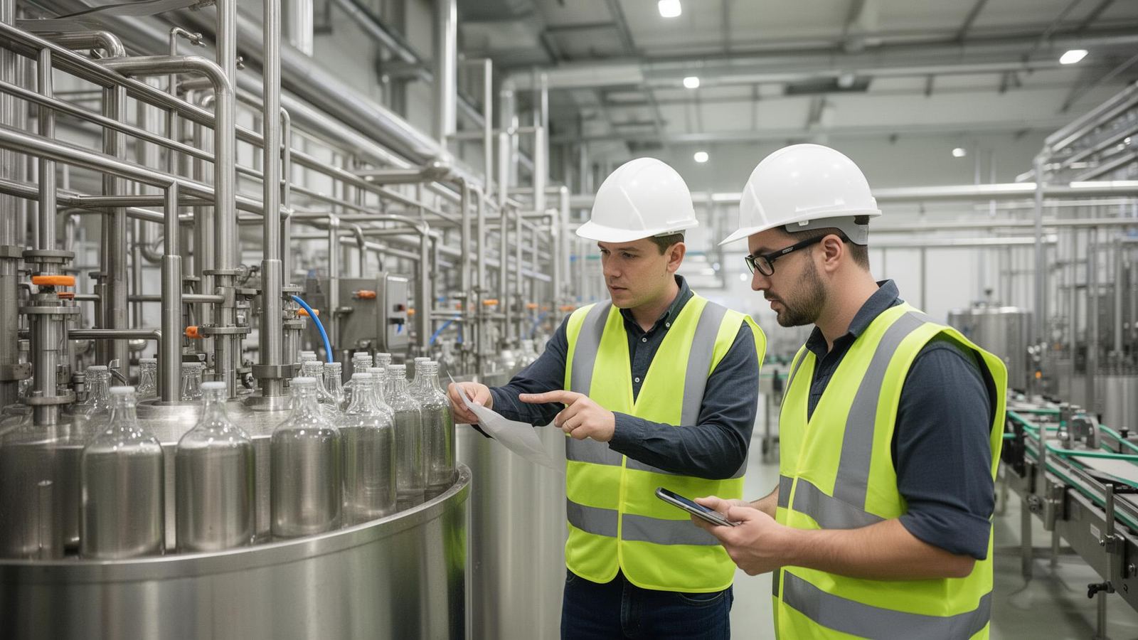 Industrial machinery inspection