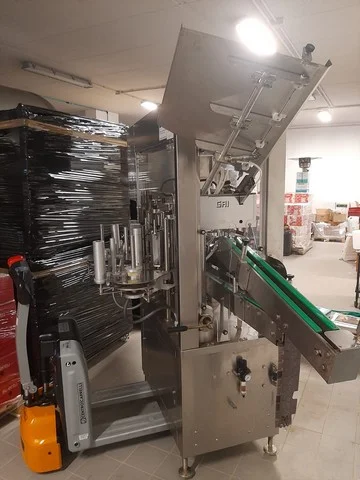 Used Gai capsuling machine with labeller photo 2