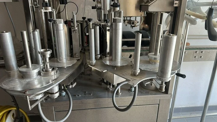 Used Gai capsuling machine with labeller photo 5