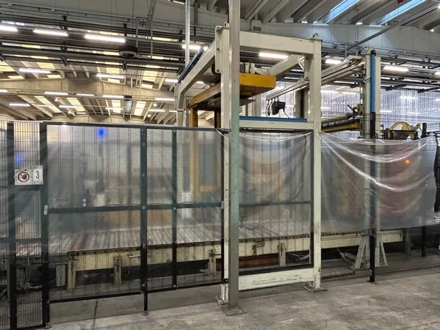 Depallettizzatore usato Ocme Pegasus 160m Avvolgitore Tosa