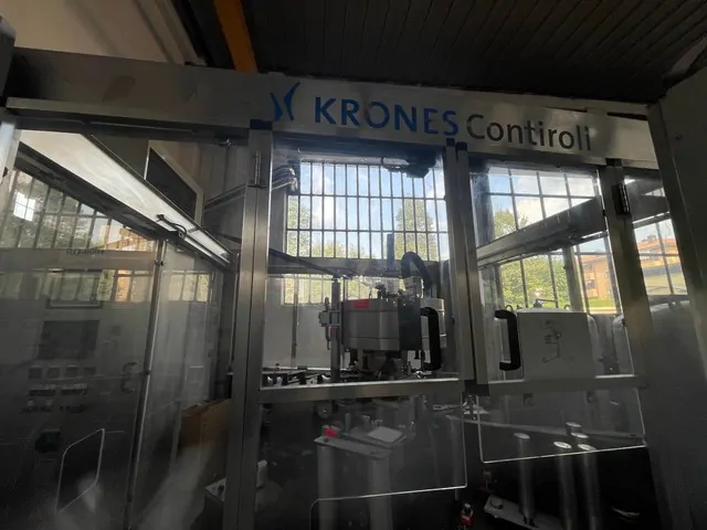 Used labeller Krones contiroll roll-fed photo 3