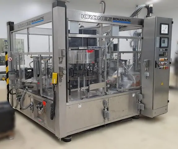 Used labeller Krones Bonamatic adhesive photo 5