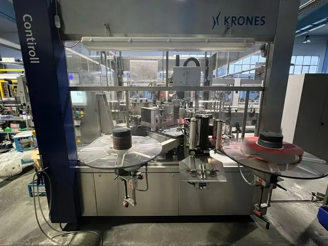 Used Krones Contiroll labeller 18.000 bph photo 2