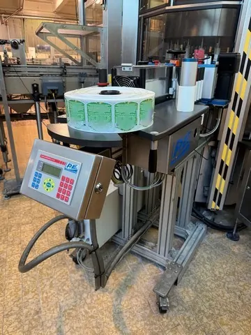 Used Labeller Sacmi Opera 300 adhesive photo 3