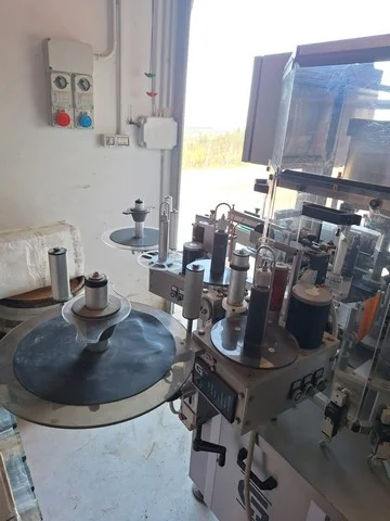 Used C&G adhesive labeller photo 2