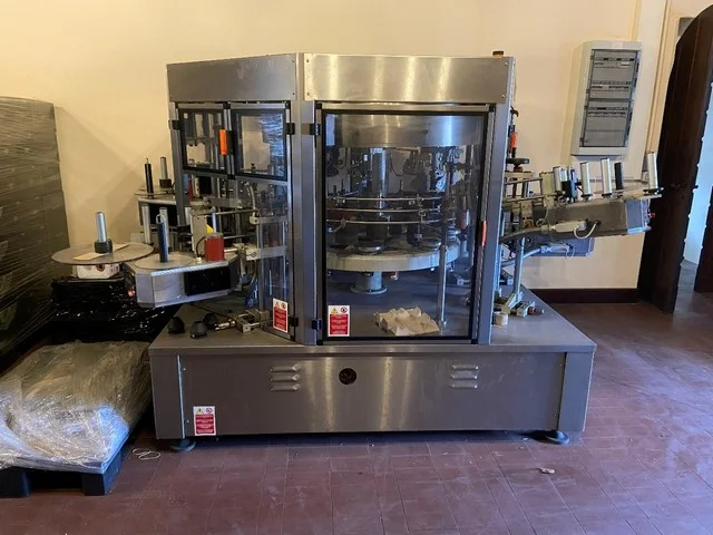 Used Sacmi adhesive labeller photo 2