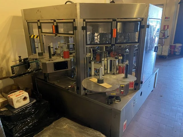 Used Sacmi adhesive labeller photo 3