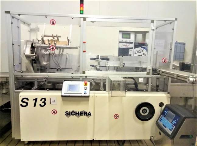 cardboard sleeve packer hot melt machine Sichera