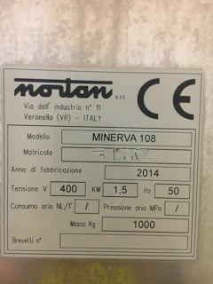 Used Wirehooder Nortan Minerva 108 2014 photo 2