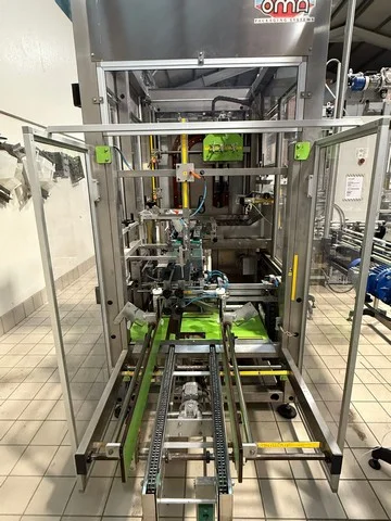 Used Oma case erector and case packer photo 2
