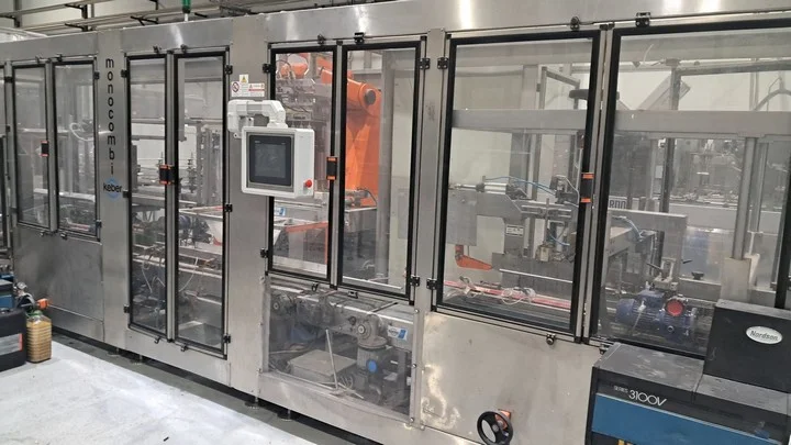 Monoblocco di imballaggio Keber usato per formato 3x2 e 3x4