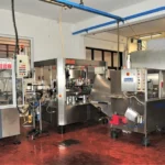 Linea di imbottigliamento Ave usata per vino in contenitore di vetro — foto 14