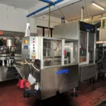 Linea di imbottigliamento Ave usata per vino in contenitore di vetro — foto 2