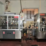 Linea di imbottigliamento Ave usata per vino in contenitore di vetro — foto 3