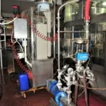 Linea di imbottigliamento Ave usata per vino in contenitore di vetro — foto 9