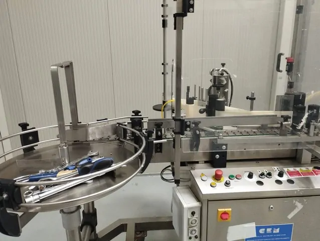 Used Complete CEM Bottling Line Beer photo 4