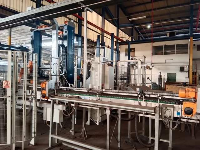 Used Complete Bottling Line CSD Krones photo 8