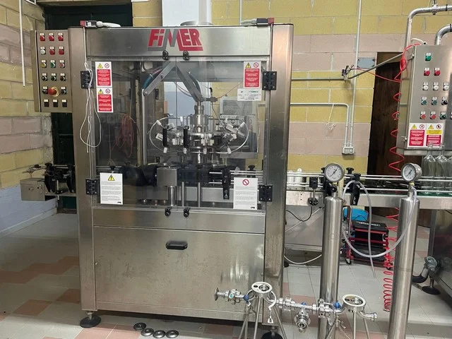 Linea di imbottigliamento Fimer usata