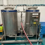 Linea di imbottigliamento Eurostar usata per birra in bottiglia di vetro — foto 13