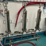 Linea di imbottigliamento Eurostar usata per birra in bottiglia di vetro — foto 14