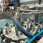 Linea di imbottigliamento Eurostar usata per birra in bottiglia di vetro — foto 36