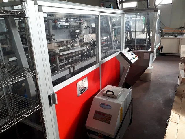 Used Gai bottling line for glass demijohns photo 11