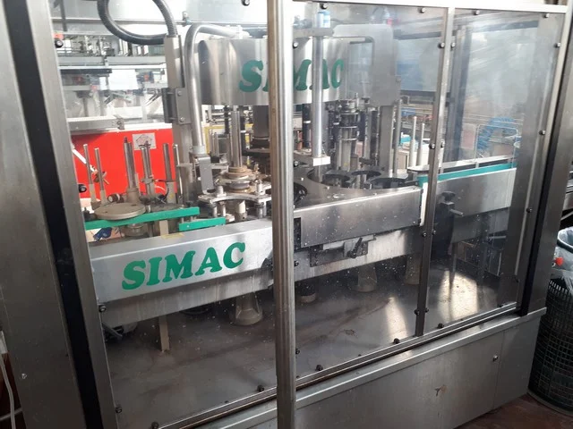 Used Gai bottling line for glass demijohns photo 2