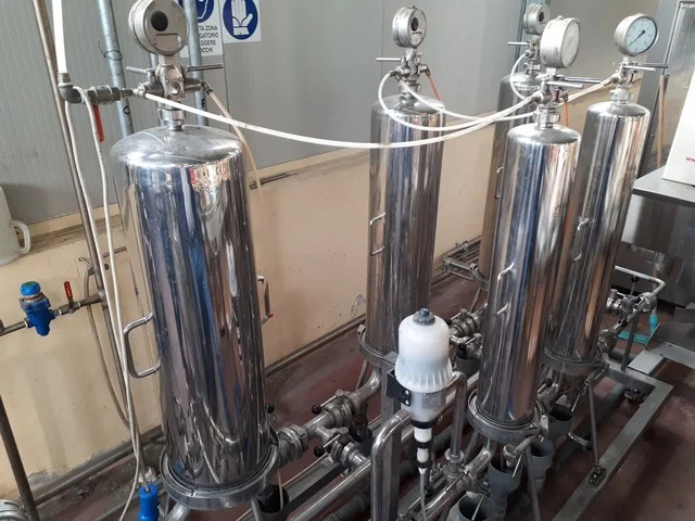 Used Gai bottling line for glass demijohns photo 5