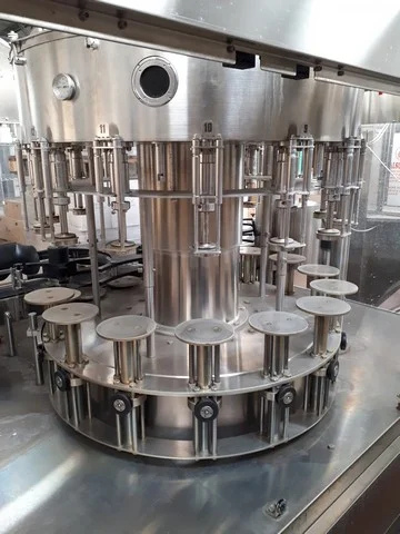 Used Gai bottling line for glass demijohns photo 6