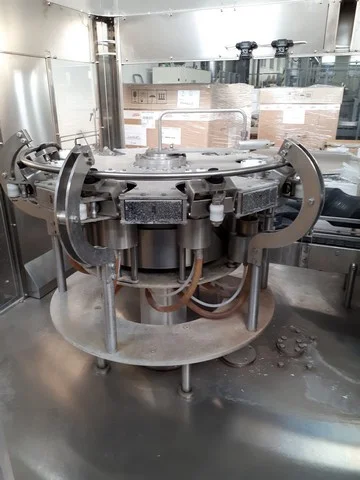 Used Gai bottling line for glass demijohns photo 7