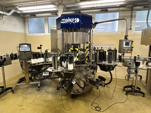 Fimer bottling line for sparkling wine and still wine