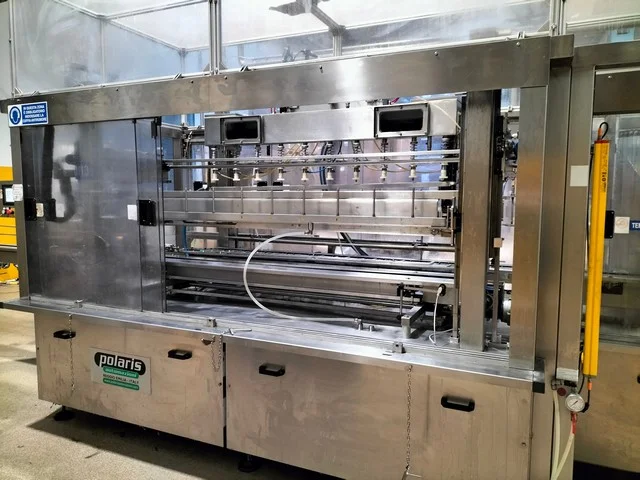 glass bottling line for oil