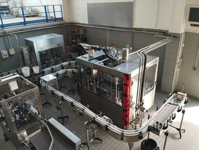 Monoblocco Riempimento Lattine Usato Comac 8.1
