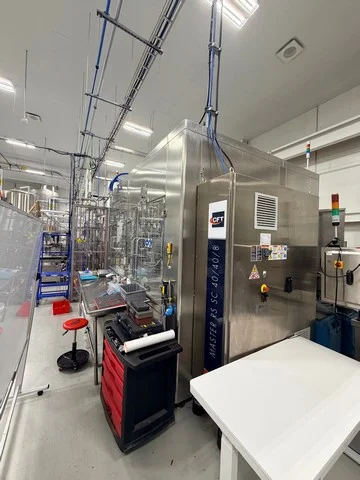 CFT isobaric filling triblock 40.40.8 for PET bottle, of the year 2021, 12.000bph