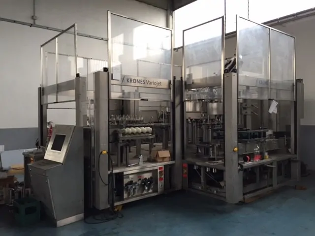 filling monoblock Krones vacufill PET 32.32.8