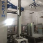 Sacmi palletizer with semi-automatic pallet wrapper — photo 3