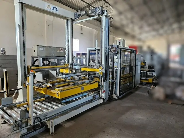 Used Palletizer Lita & Pallet Wrapper Tosa photo 4