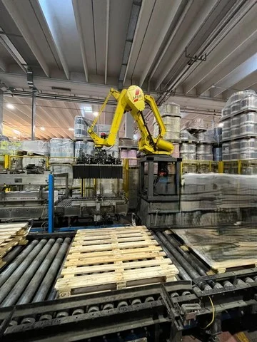 Robopac Fanuc palletizer — R 136