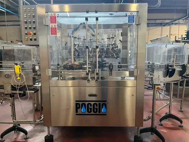 Used Poggio 16 clamps Rinser photo 4