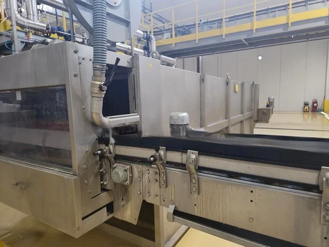 heating tunnel for cans TMCI PADOVAN 9 m²